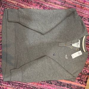 Hollister women’s oversized Henley sweatshirt